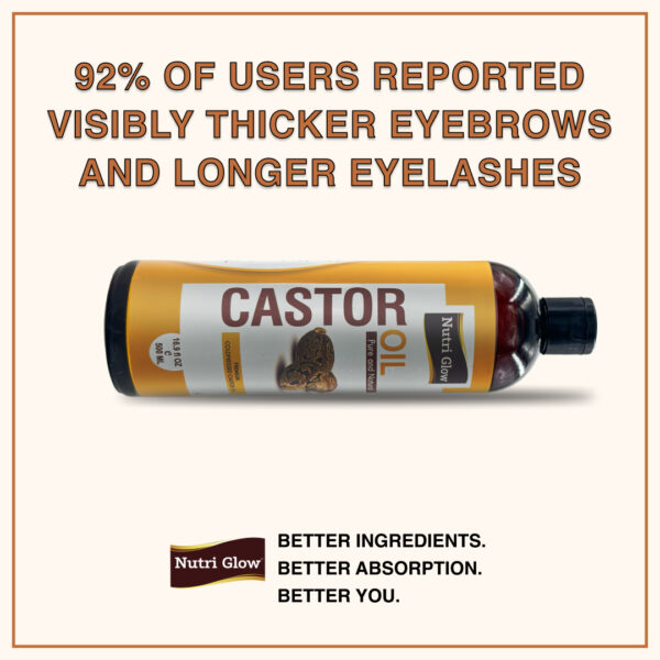 Premium and Cold pressed Castor Oil - 500ml