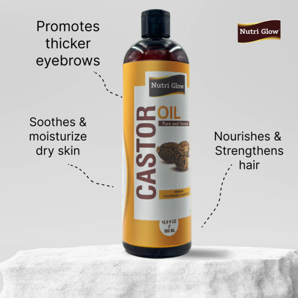 Premium and Cold pressed Castor Oil - 500ml