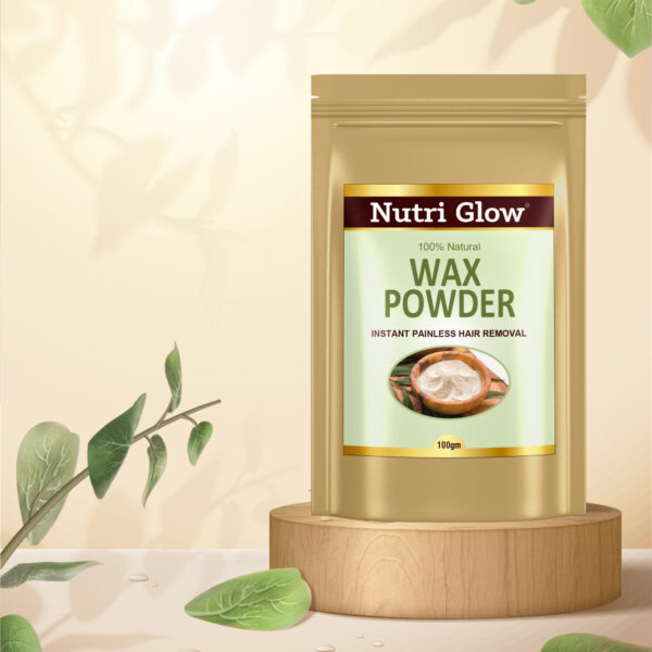 100% Natural Hair Wax Powder : Instant Painless Hair Removal