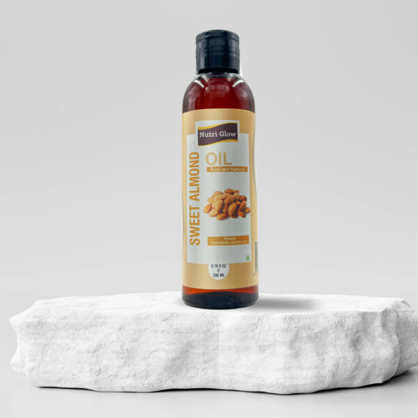 Premium and Cold pressed Sweet Almond Oil (200ml)