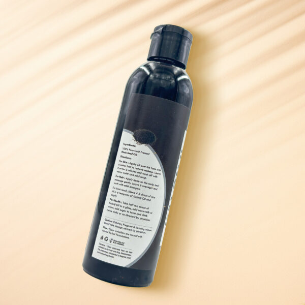 Premium and Cold pressed Kalonji Oil (Black Seed Oil) (200ml)